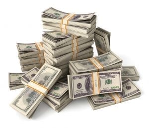 Money can become an addiction.
