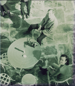 Joseph Campbell and Evans Lansing Smith (Photo by Dr. Richard Saran)
