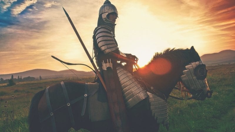 Chretiens - Knight with the Lion